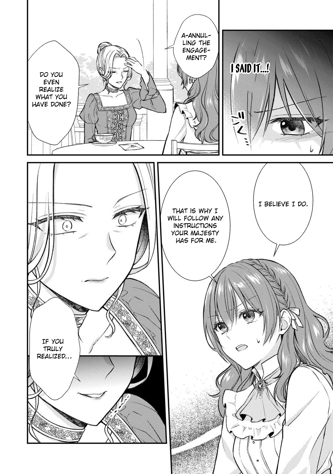 Reincarnated as the Prince’s Fiancée?! And Now Queen Training Begins! Chapter 13 Page 4